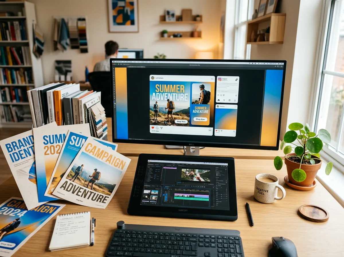 Publicités, affiches et vidéos créées par Jaisun